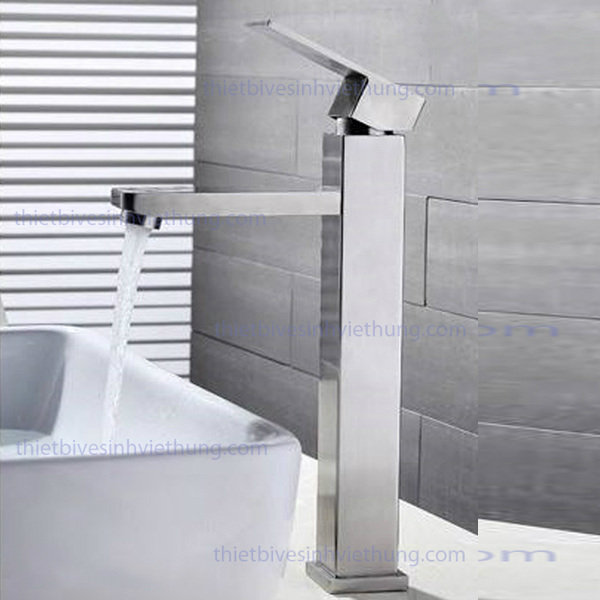 Vòi Lavabo inox vuông cao V3043B