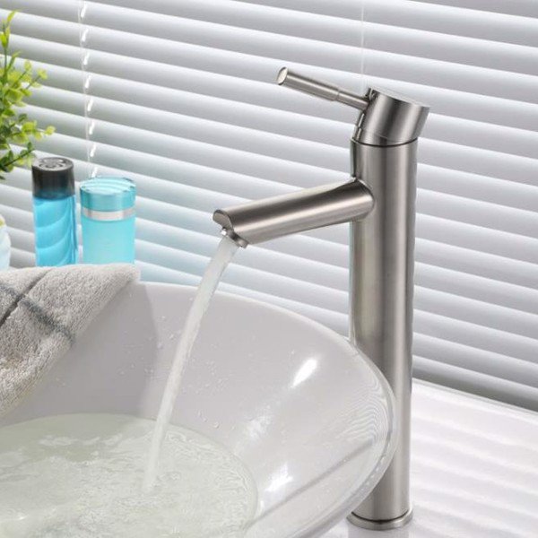 Vòi Lavabo inox tròn Cao V3041B